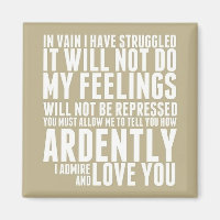 How Ardently I Admire and Love You