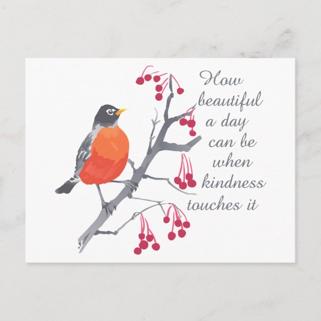 How Beautiful Postcard (Front)