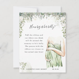 How Big Is Her Belly   Baby Shower Game