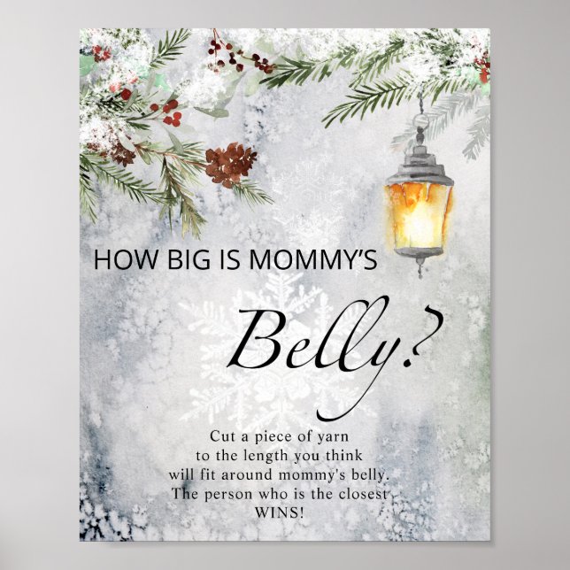  How big is mummy's belly game  Poster (Front)
