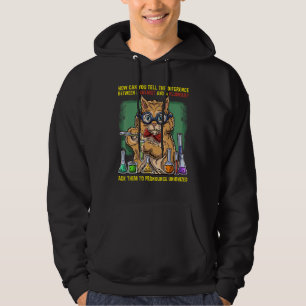 How Can You Tell Science Chemistrychemist Joke Ner Hoodie