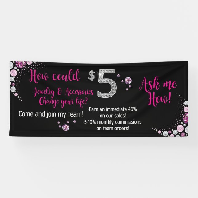 How could $5 Jewellery change your life- ask me ho Banner (Horizontal)