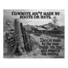 How cowboys are made