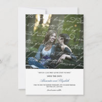 How Do I Love Thee Poetry Romantic Vintage Script