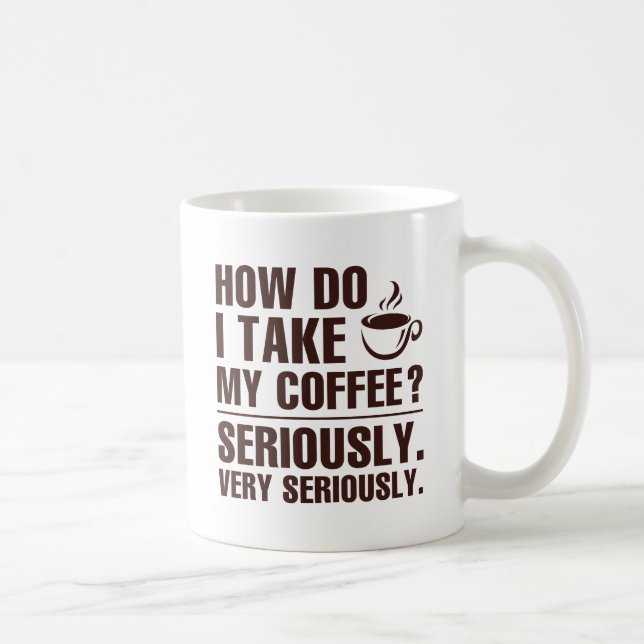 How Do I Take My Coffee Mug (Right)