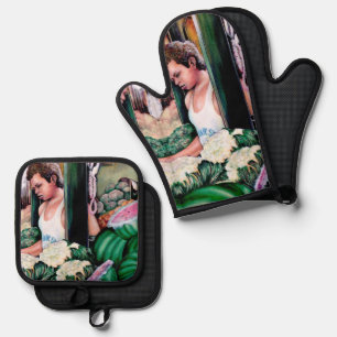 How do you like those Melons? Oven Mitt & Pot Holder Set