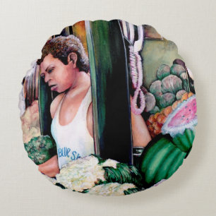 How do you like those melons? round cushion