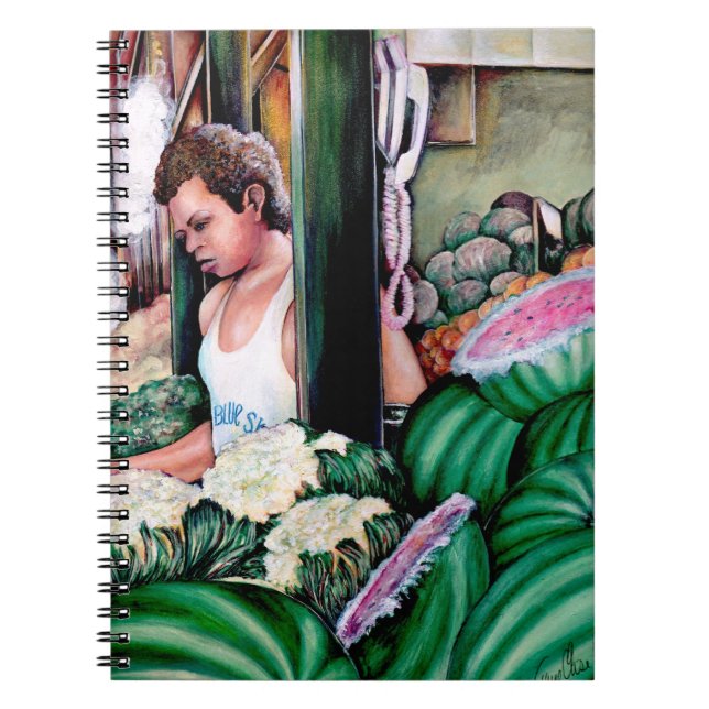 How do you like those melons? spiral notebook (Front)