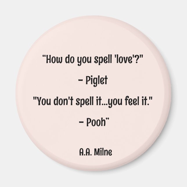 How do you spell love magnet (Front)