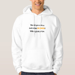 How do you write a book about Halloween? With a gh Hoodie