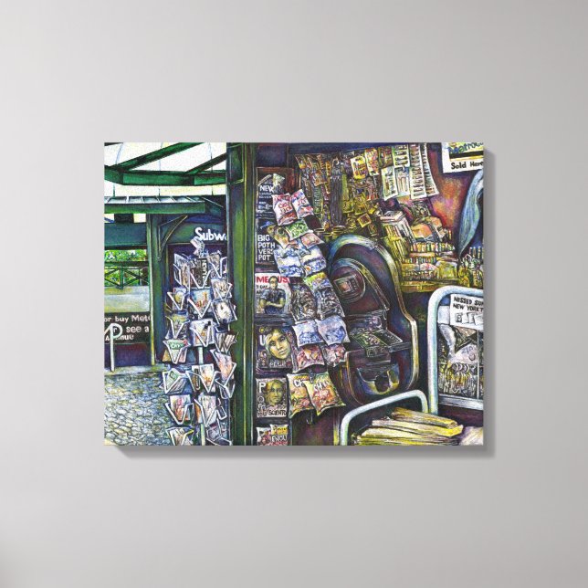 How Does One Image, Unimaginative? Canvas Print (Front)