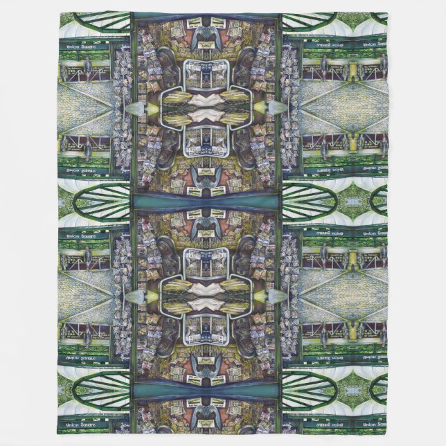 How Does One Image, Unimaginative? Fleece Blanket (Front)