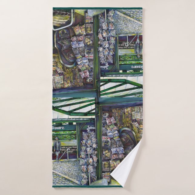 How Does One Image, Unimaginative? Hand Sanitizer Bath Towel (Bath Towel)