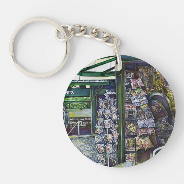 How Does One Image, Unimaginative? Key Ring (Front)