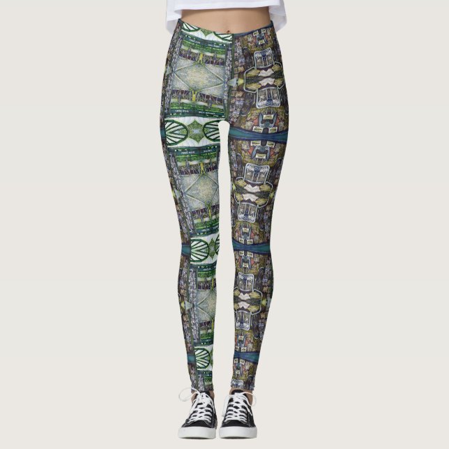 How Does One Image, Unimaginative? Leggings (Front)