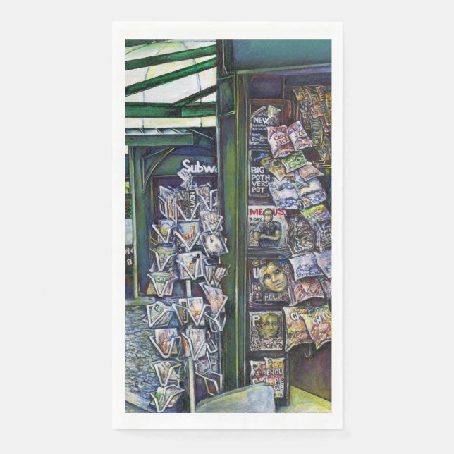 How Does One Image, Unimaginative? Napkin (Front)