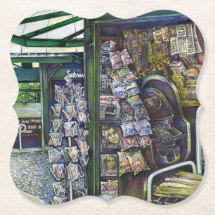 How Does One Image, Unimaginative? Paper Coaster