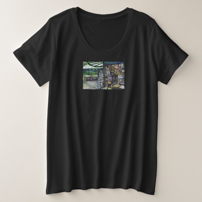 How Does One Image, Unimaginative? Plus Size T-Shirt (Design Front)