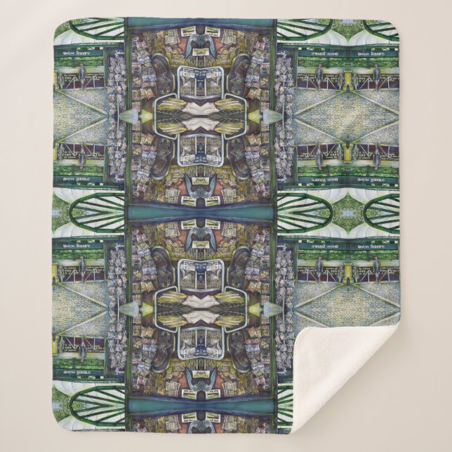 How Does One Image, Unimaginative? Sherpa Blanket (Front)