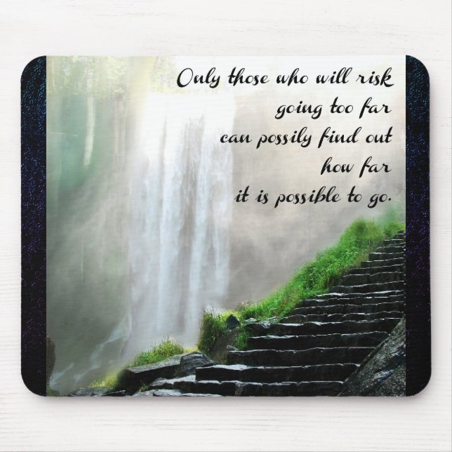 How Far it is Possible to Go Mouse Pad (Front)