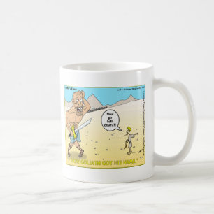 How Goliath Got His Name Funny Mugs Tees & Gifts