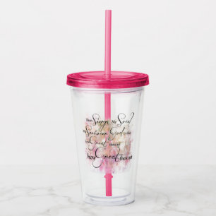 How great thou art acrylic tumbler