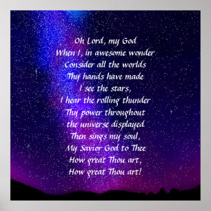 How Great Thou Art  Poster
