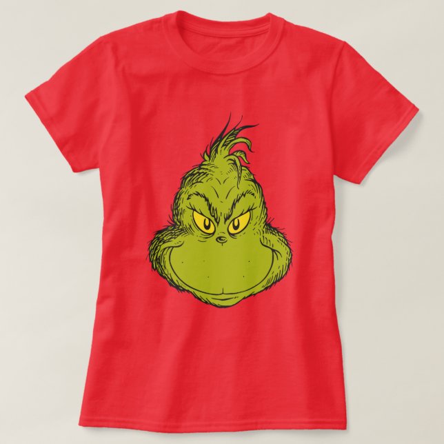How Grinch Stole Christmas Classic Grinch T-Shirt (Design Front)