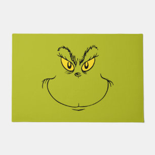 How Grinch Stole Christmas Face Doormat