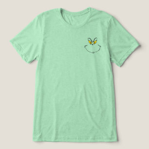 How Grinch Stole Christmas Face T-Shirt Tri-Blend Shirt