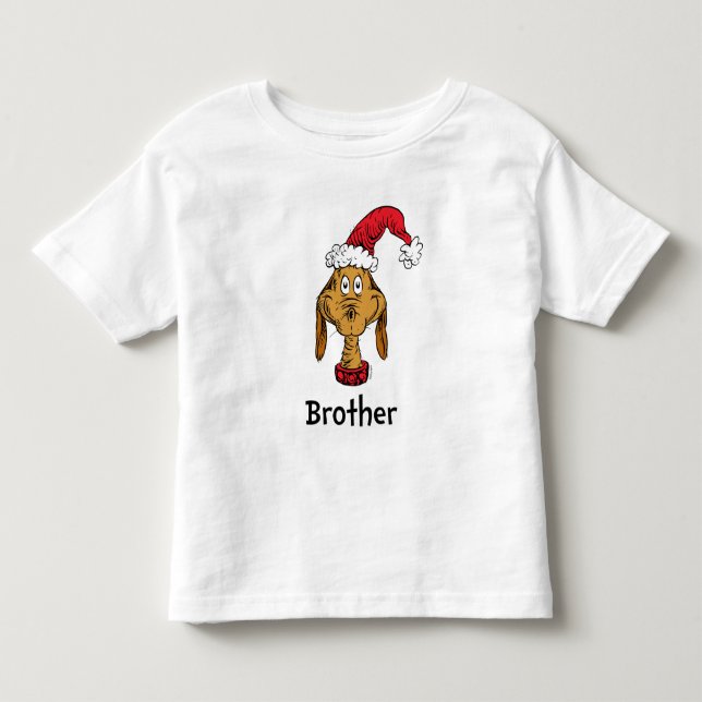 How Grinch Stole Christmas | Grinch Brother Toddler T-Shirt (Front)