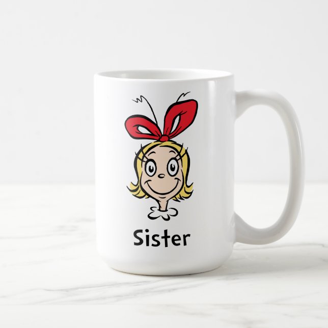 How Grinch Stole Christmas | Grinch Sister Coffee Mug (Right)