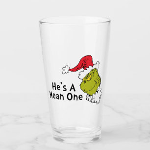 How Grinch Stole Christmas   He's A Mean One Glass