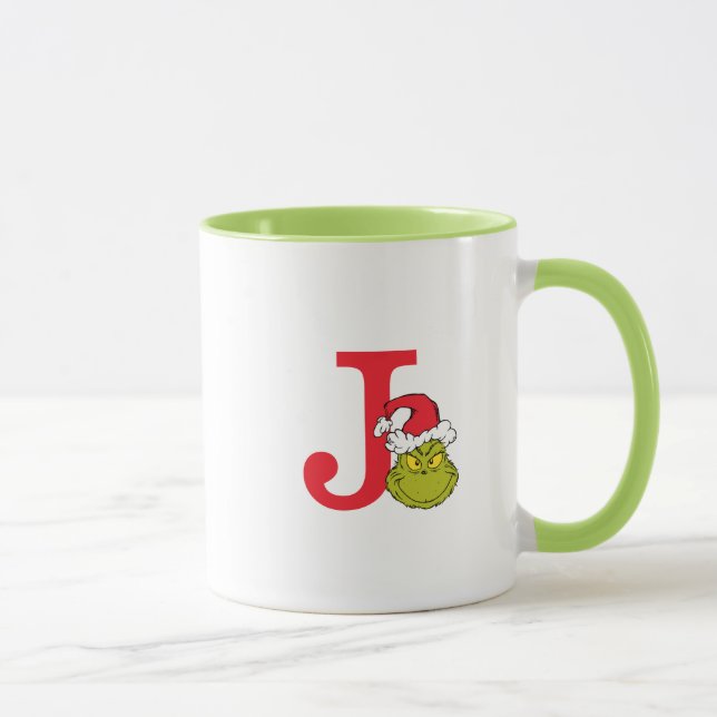 How Grinch Stole Christmas | Monogram J Mug (Right)