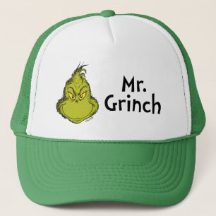 How Grinch Stole Christmas   Mr. Grinch Trucker Hat