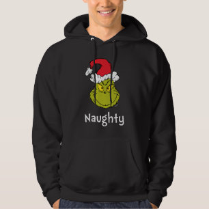 How Grinch Stole Christmas Naughty Grinch Hoodie