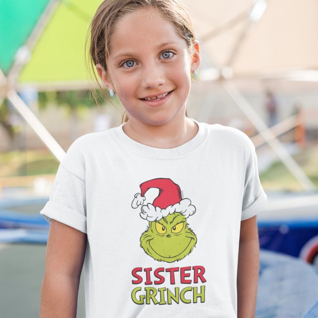 How Grinch Stole Christmas | Sister Grinch T-Shirt (Creator Uploaded)
