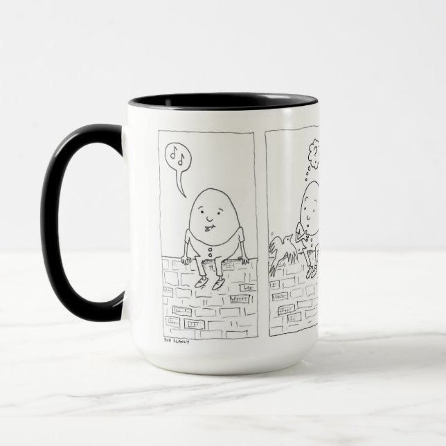 How Humpty Fell Mug (Left)