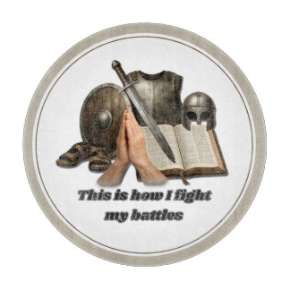 How I Fight My Battles Cutting Board