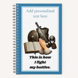 How I Fight My Battles Notebook