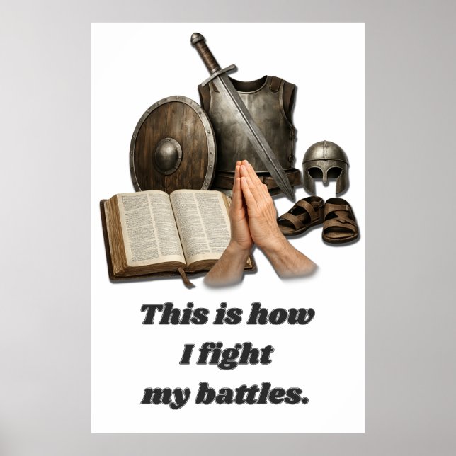 How I Fight My Battles Poster (Front)
