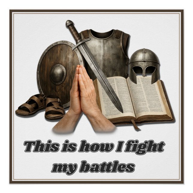 How I Fight My Battles Poster (Front)
