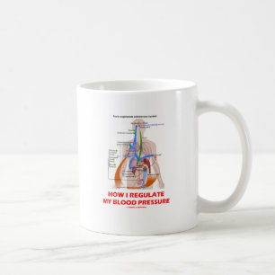 How I Regulate My Blood Pressure (Anatomical) Coffee Mug