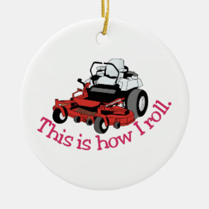 How I Roll Ceramic Tree Decoration