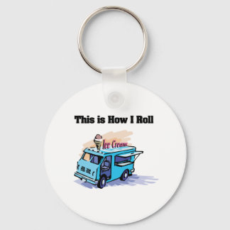 How I Roll (Ice Cream Truck) Key Ring