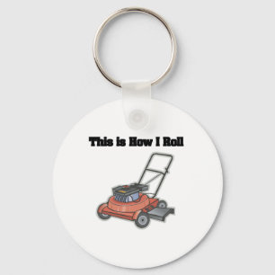 How I Roll (Lawn Mover) Key Ring