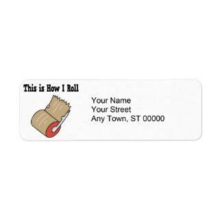 How I Roll Mail Packing Tape