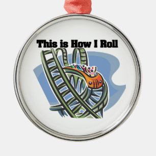 How I Roll (Roller Coaster) Metal Tree Decoration