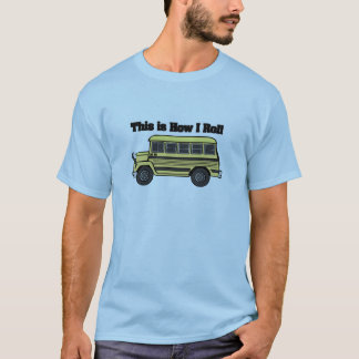 How I Roll (School Bus) T-Shirt