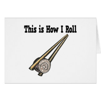 How I Roll Sushi Rice Roll